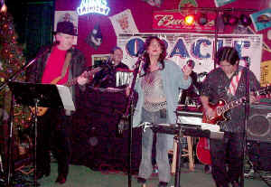 The Oracle Band Holiday Party at Jim's Hideaway - everyone had a blast!